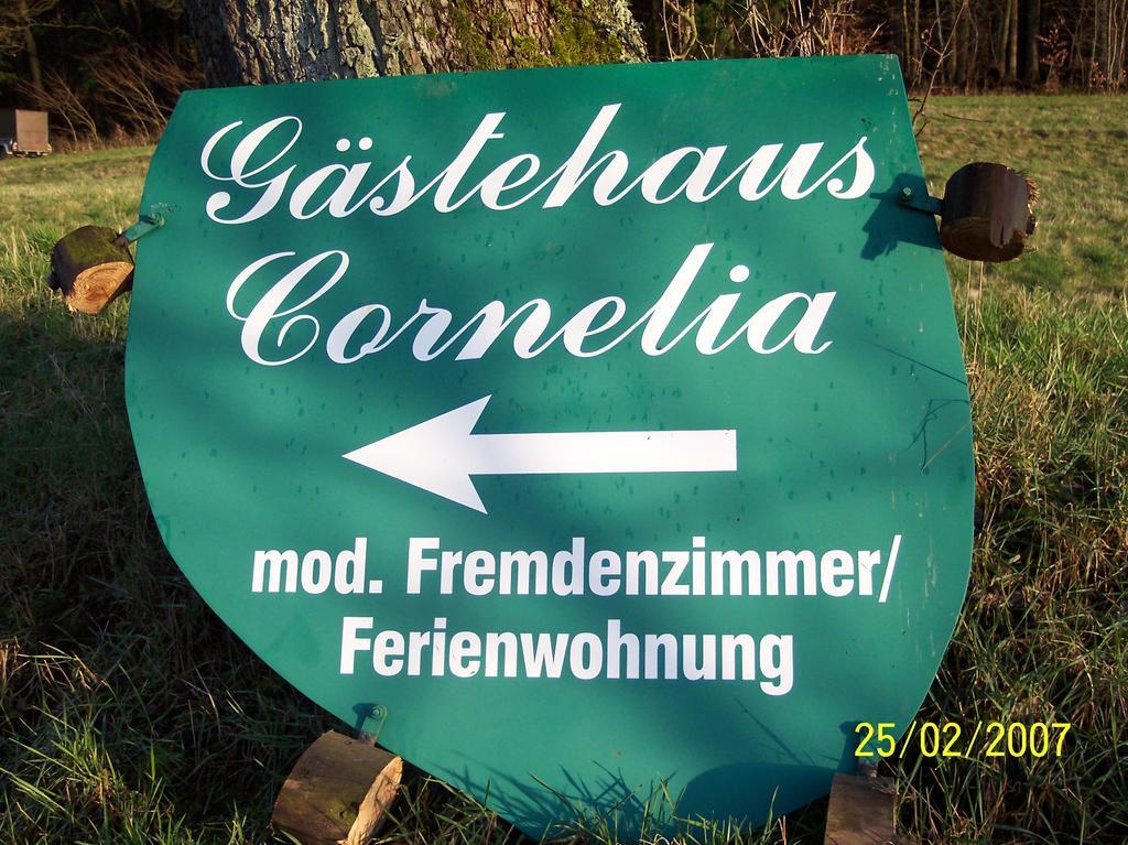 Gaestehaus Cornelia Wildensee Buitenkant foto